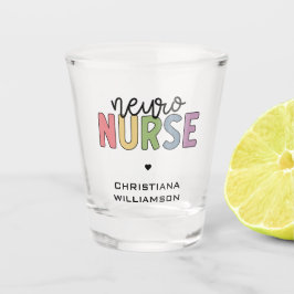 Individuelle Name Neuro Nurse Neuroscience Geschen Schnapsglas
