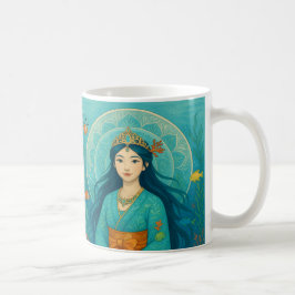 Individuelle Name Niedlich Girl's japanische Meerj Kaffeetasse
