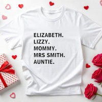 Individuelle Name Niedlich Womens Nickname Sister