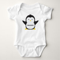 individuelle Name niedliche Pinguin-Shirts