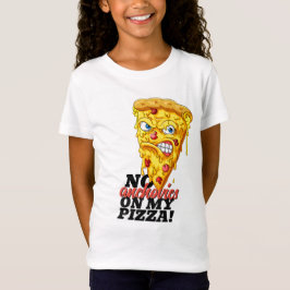 Individuelle Name No Anchovies Pizza T - Shirt
