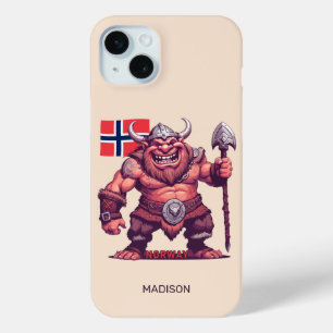 Individuelle Name Norwegischer Troll Case-Mate iPhone Hülle