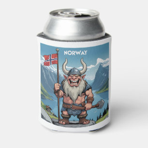Individuelle Name Norwegischer Troll Dosenkühler