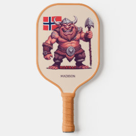 Individuelle Name Norwegischer Troll Pickleball Schläger