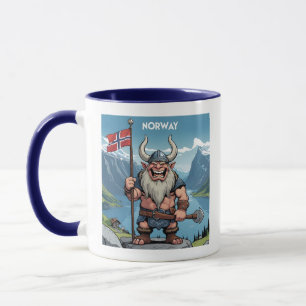 Individuelle Name Norwegischer Troll Tasse