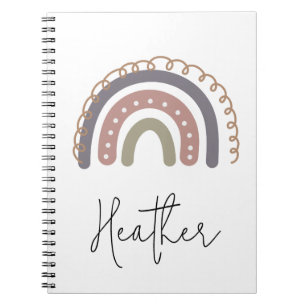 Individuelle Name Note Book Student University Uni Notizblock