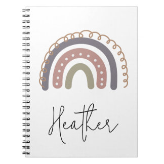Individuelle Name Note Book Student University Uni Notizblock