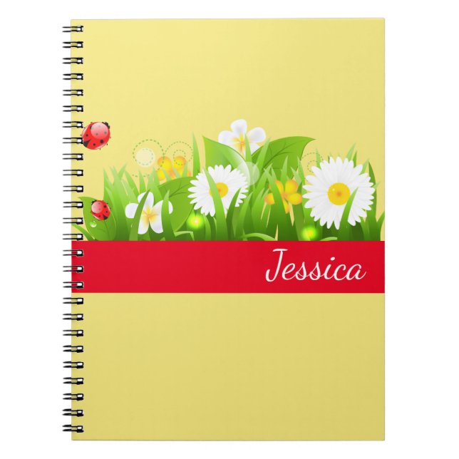 Individuelle Name-Notebook Notizblock (Vorderseite)