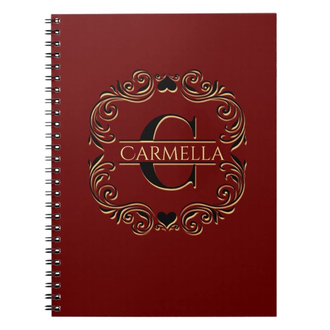 Individuelle Name Notebook oder Journal Notizblock (Vorderseite)