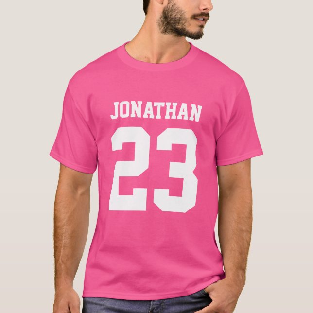 Individuelle Name Number Mens Sport Jersey T - Shi T-Shirt (Vorderseite)