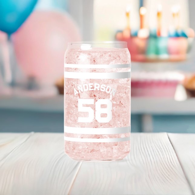 Individuelle Name & Number Sports Jersey Dosenglas (Insitu (Baby Party))