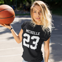 Individuelle Name Number Womens Sport Jersey T - S