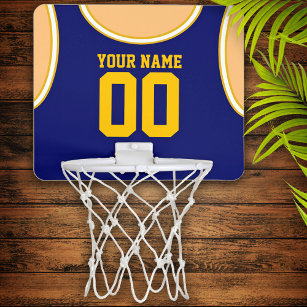 Individuelle Name/Nummer Mini Basketball Hoop