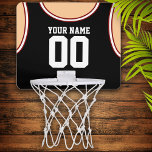 Individuelle Name/Nummer Mini Basketball Hoop<br><div class="desc">Spaß Jersey Design in den Farben Ihres Lieblings-Teams,  personalisiert mit Ihrem Namen und Nummer.</div>