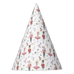 Individuelle Name Nutcracker Ballerina Weihnachten Partyhütchen