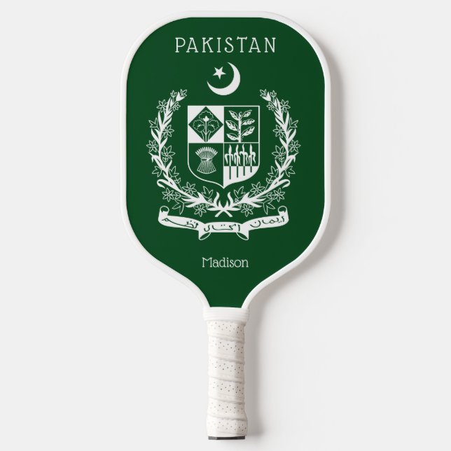 Individuelle Name Pakistan Pickleball Schläger (Vorderseite)