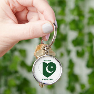 Individuelle Name Pakistan Schlüsselanhänger