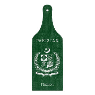 Individuelle Name Pakistan Schneidebrett