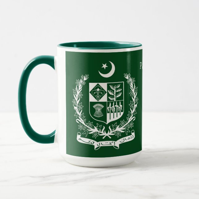 Individuelle Name Pakistan Tasse