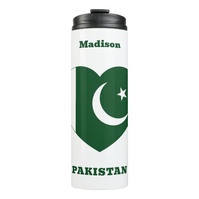 Individuelle Name Pakistan Thermosbecher (Vorderseite)