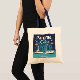 Individuelle Name Panama City Tragetasche