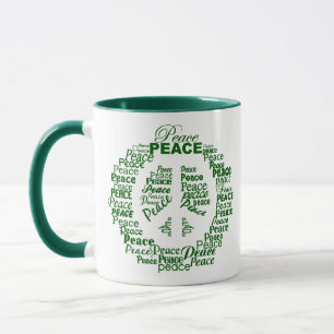 Individuelle Name Peace Tasse