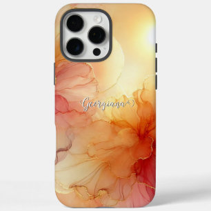 Individuelle Name Peach Raspberry Frische Pasta ma iPhone 16 Pro Max Hülle