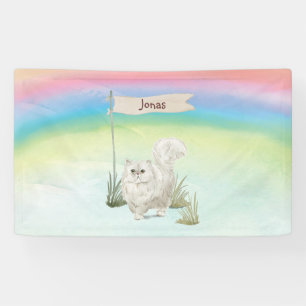 Individuelle Name Persian Cat Pet Banner