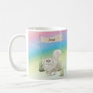 Individuelle Name Persian Cat Pet Kaffeetasse