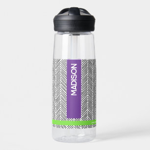 Individuelle Name   Personalisierte Reise Trinkflasche