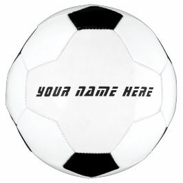Individuelle Name Personalisierter Fußballball für Fußball