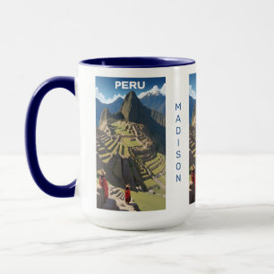 Individuelle Name Peru Machu Picchu Tasse