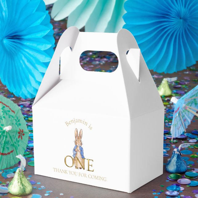 Individuelle Name Peter 1. Geburtstag Vielen Dank Geschenkschachtel (Party)