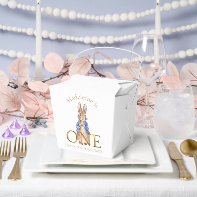 Individuelle Name Peter 1. Geburtstag Vielen Dank Geschenkschachtel (Hochzeit)