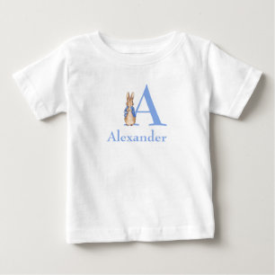 Individuelle Name Peter das Kaninchen Baby T-shirt