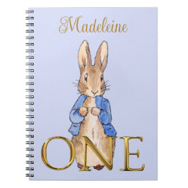 Individuelle Name Peter das Kaninchen Erster Gebur Notizblock