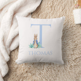 Individuelle Name Peter der Kaninchen Kissen