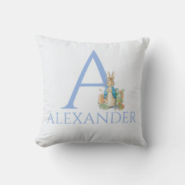 Individuelle Name Peter der Kaninchen Kissen