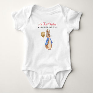 Individuelle Name Peter der Kaninchen Meine ersten Baby Strampler