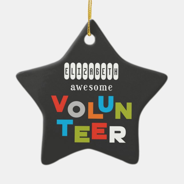 Individuelle Name, Phantastische Anerkennung von F Keramik Ornament (Vorne)