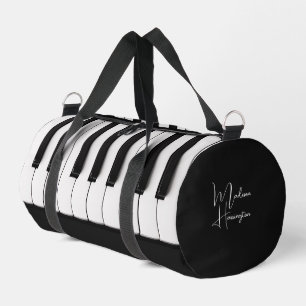 Individuelle Name Piano Keys Duffle Bag
