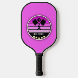 Individuelle Name Pink Pickleball Schläger