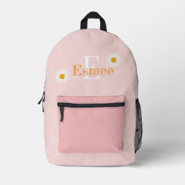 individuelle Name Pink Rucksack mit Dissy