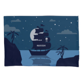 Individuelle Name Pirate Ship Pillowcases Kissenbezug