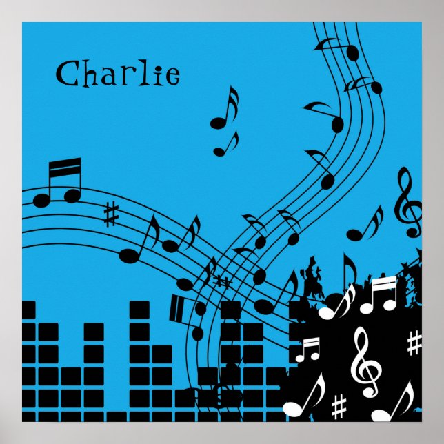 Individuelle Name-Plakat Poster (Vorne)