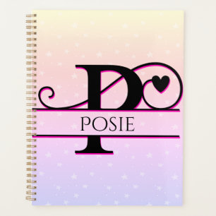 Individuelle Name-Planer, Personalisierter Planer