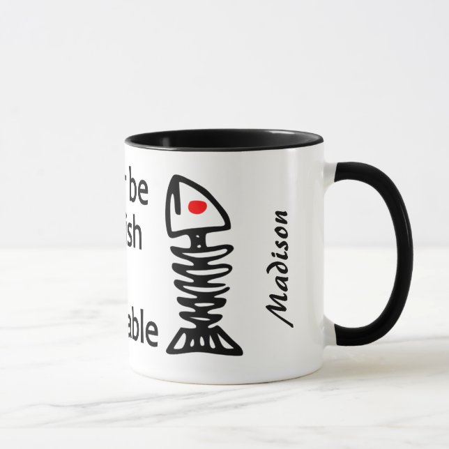 Individuelle Name Poker Tasse (Rechts)