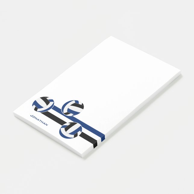 individuelle Name Post-it Klebezettel (angewinkelt)