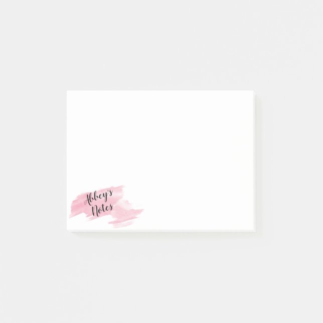  Individuelle Name Post-it Klebezettel (Vorderseite)