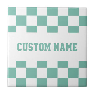 Individuelle Name-Prüfplatinenmuster Fliese